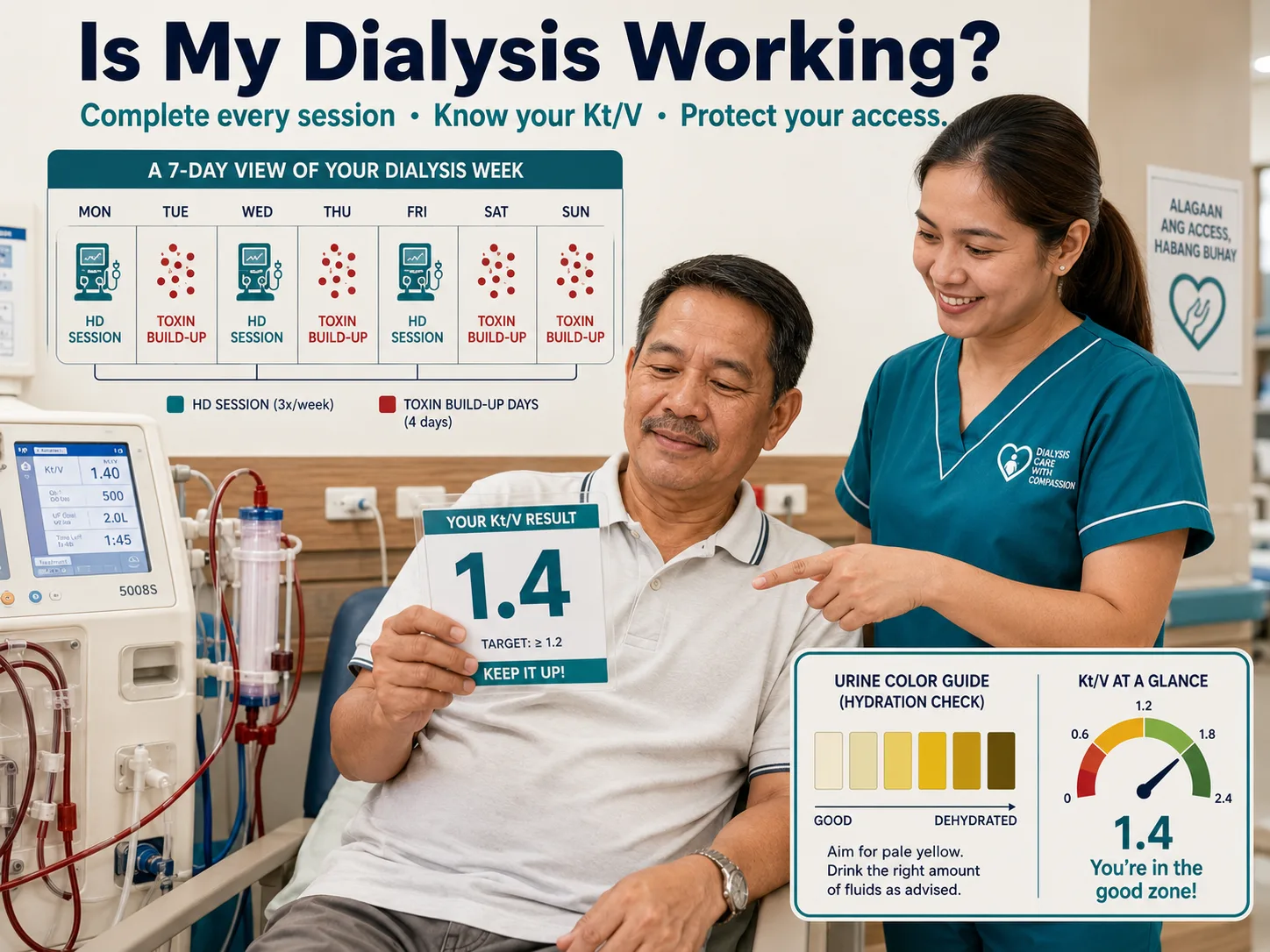 Dialysis Adequacy — Patient Visual Abstract