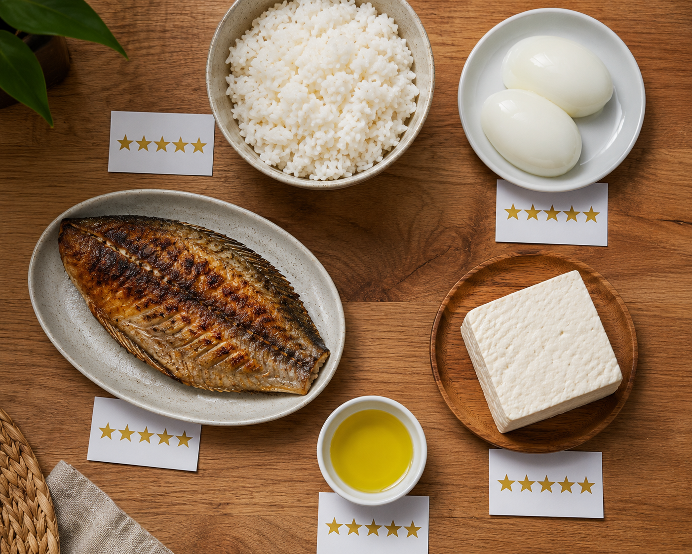 Grid of Filipino foods that support muscle building while being safe for CKD including egg whites, tofu, bangus and lean chicken